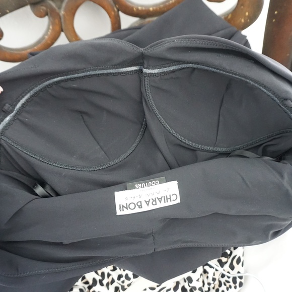 Chiara Boni La Petite Robe Black Elegant Fishtail Evening Black Bodycon Dress - Picture 15 of 16